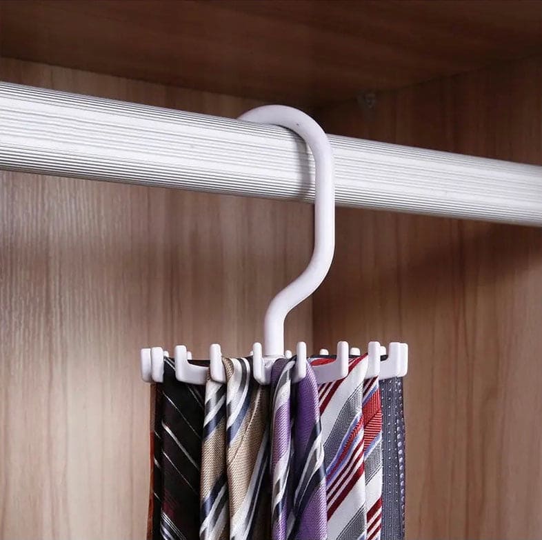 Tie Hanger, Twirl Tie Rack Holder, 20 Claw Rotating Scarf Hangers, Belt Scarves Hooks Hanger, Clothing Accessory Hanging Hook, Adjustable Tie Racks for Closet Organizer, Plastic Portable Tie Rack For Closets Tie Hanger, Twirl Tie Rack Holder, 20 Claw Rotating Scarf Hangers, Belt Scarves Hooks Hanger, Clothing Accessory Hanging Hook, Adjustable Tie Racks for Closet Organizer, Plastic Portable Tie Rack For Closets